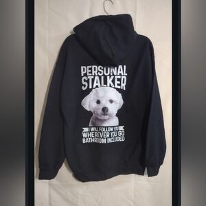 Black Dog Graphic Sweatshirt